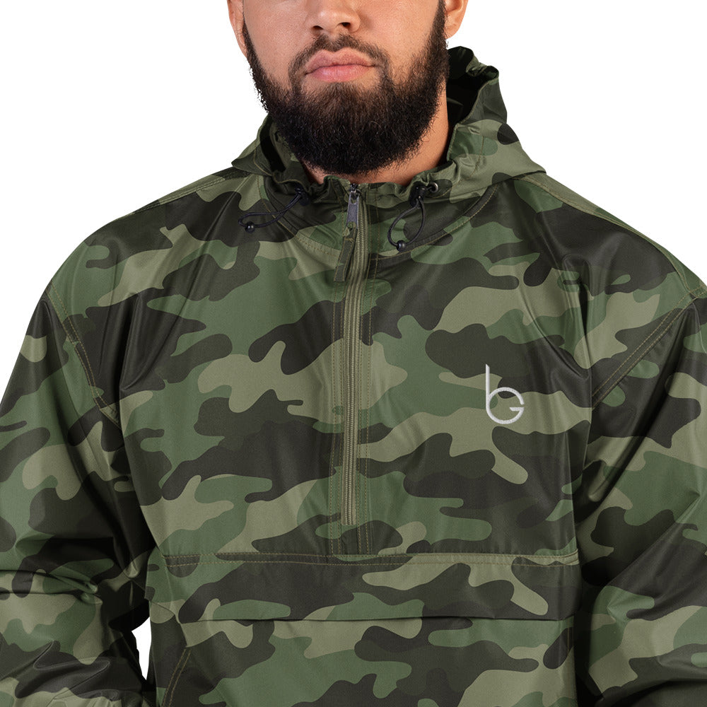 Shops camouflage bb wind packable jacket