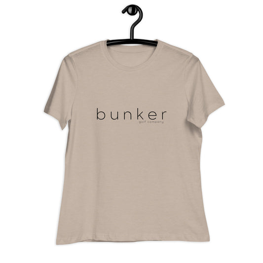 Women's Relaxed simple bunker golf co Tee